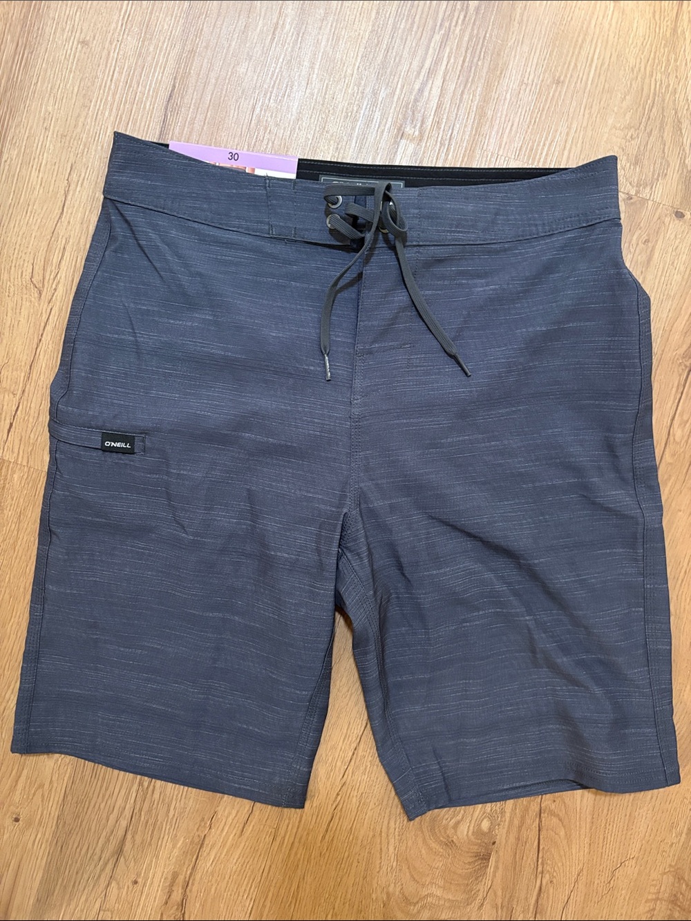NWT - O'Neill Men's Boardshorts with Subtle Stripe Texture (size 30)